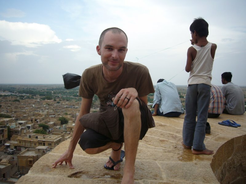 Travel - India - Rajasthan - Jaisalmer - The Red Fort - The Bastion Walls